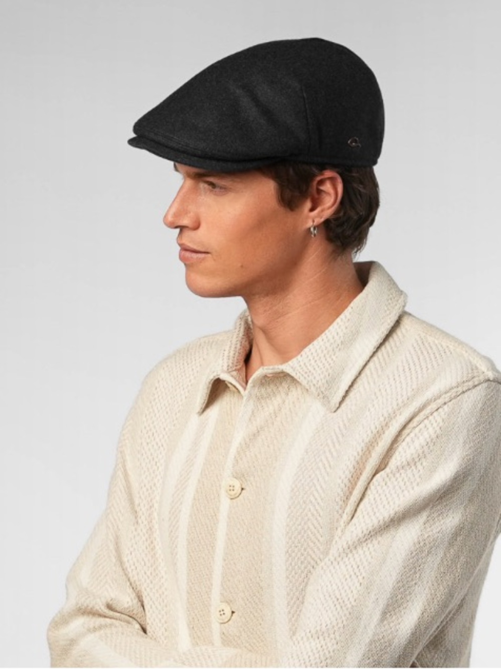 Gottmann Wool Blend Goretex Navy Blue Flap Cap 60cm or 23.6 inches